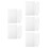 300Pcs Durable Transparent PVC Sheet Protectors for Scrapbook Binder 5