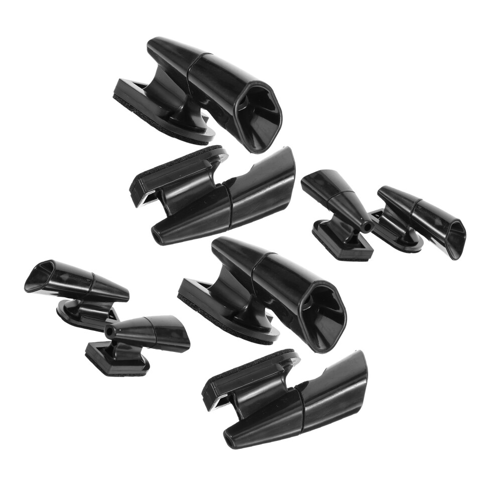 16Pcs Car Deer Warning Whistles Abs Vehicle Safety Alert Device Black 3612621990416