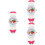 3Pièces Silicone Style Cartoon Unisexe 6