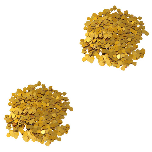 4000Pcs Golden Wedding Table Confetti for Invitations and Decoration 2