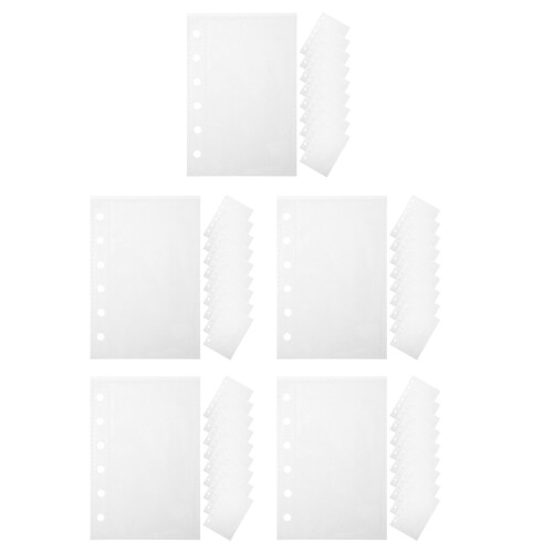 300Pcs Durable Transparent PVC Sheet Protectors for Scrapbook Binder 2