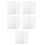 300Pcs Durable Transparent PVC Sheet Protectors for Scrapbook Binder 4