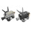 6Pcs Portable Projector Assorted Color Retro Plastic Statue 2