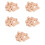 25Pièces Fixations Bois Pour Rails De Train Décor Enfants Beige 9