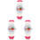 3Pièces Silicone Style Cartoon Unisexe 3