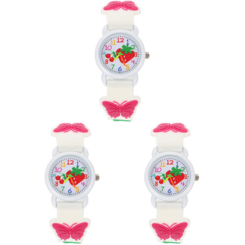 3Pièces Silicone Style Cartoon Unisexe 2