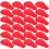 144Pcs Round Red Felt Plate Protectors for Cookware Storage 2