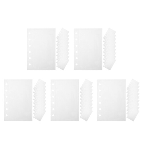 300Pcs Durable Transparent PVC Sheet Protectors for Scrapbook Binder 1