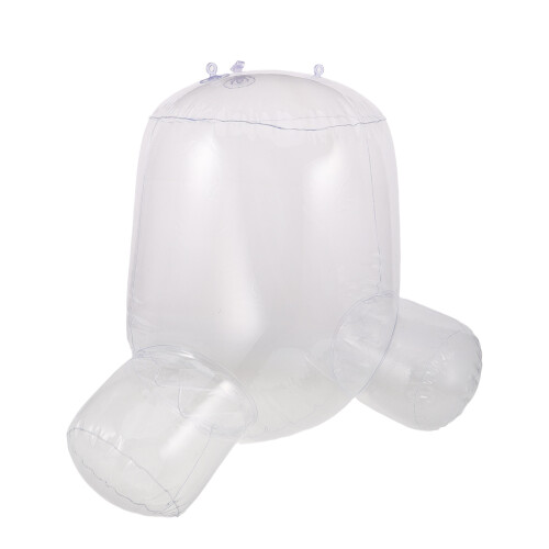 2Pcs Reusable PVC Inflatable Female for Diaper Display 1