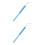 2Pièces Outils De Apiculture Aiguille Durable Bleu Acier 8