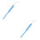 2Pièces Outils De Apiculture Aiguille Durable Bleu Acier 9