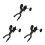 3Pcs Versatile Black Violin Music Stand Hanging Rack 7