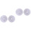 2Sets Durable Hook and Loop Strips Strong Adhesive White for Home Use 5
