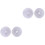 2Sets Durable Hook and Loop Strips Strong Adhesive White for Home Use 4