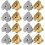 16Pcs Heavy Support Locking Earring Backs Brass for Pierced Ears 7