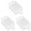 3Pièces Protection Interrupteur Pièce Transparent Adhésif Usage Sécurisé 4