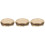 3Pcs Round Copper Ashtray Metal Tabletop Indoor Retro 5