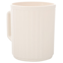 2Pcs White PP Toothbrush Cup Bathroom Tumbler Reusable Plastic Holder