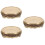 3Pcs Round Copper Ashtray Metal Tabletop Indoor Retro 8