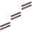 3Sets Wooden Wall Cue Holder Billiard Pool Cue Rack Multi-Hole Design 6