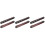 3Sets Wooden Wall Cue Holder Billiard Pool Cue Rack Multi-Hole Design 5