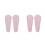 4Pièces Housses Protection Ciseaux Rose Cuir Stylé Portable Usage 4