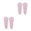 4Pièces Housses Protection Ciseaux Rose Cuir Stylé Portable Usage 5