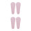 4Pièces Housses Protection Ciseaux Rose Cuir Stylé Portable Usage 2