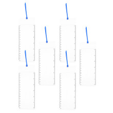 12Pcs Compact PVC Reading Magnifier with 3X Lens and Measurement Scale