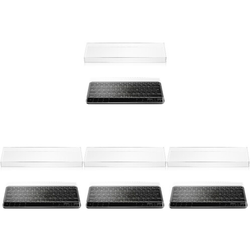 4Pcs Clear Keyboard Covers Acrylic Material Spill Resistant Protectors 1
