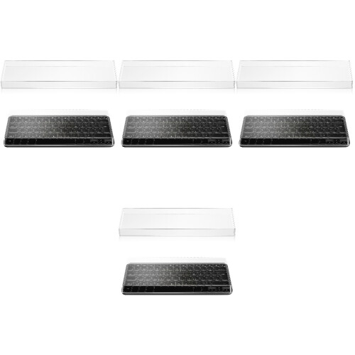 4Pcs Clear Keyboard Covers Acrylic Material Spill Resistant Protectors 2