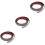 3Pcs Easy Install Grey PVC Floor Edging Strip Carpet Transition 7
