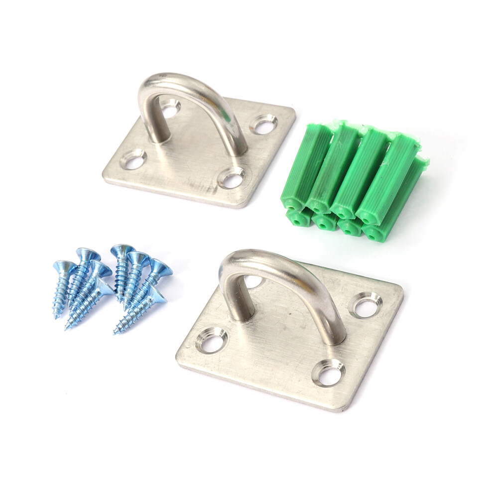 6Pcs Silver Ceiling Hook Hangers Stainless Steel U Shaped Mount Hooks 3611845426794