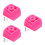 3Pièces Roller Rose Junior Caoutchouc Antidérapant 10