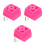 3Pièces Roller Rose Junior Caoutchouc Antidérapant 5