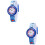 2Pièces Enfants Quartz Motif Animé Durable 6