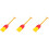 3Pcs Wooden Multi Oar Prop Cosplay Performing Decorative Props 6