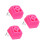 3Pièces Roller Rose Junior Caoutchouc Antidérapant 8