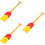 3Pcs Wooden Multi Oar Prop Cosplay Performing Decorative Props 9