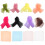 48Pcs Candy Colored Dance Scarves for Kids Performance Props 3