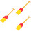 3Pcs Wooden Multi Oar Prop Cosplay Performing Decorative Props 8