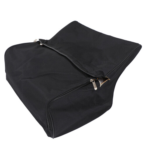 2Pcs Practical Black Accordion Carrying Bag Oxford Cloth Storage Case