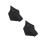 2Pcs Practical Black Accordion Carrying Bag Oxford Cloth Storage Case 8