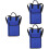 3Pcs Kids Drum Stick Bag Blue Comfortable Drumstick Holder Backpack 6