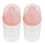 6Pièces Range Lait Poudre Bébé Rose Triple Couche Empilable 1