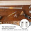 2Ensembles Kit Manchons Protecteurs Argentés Pour Câbles De Balustrade 7