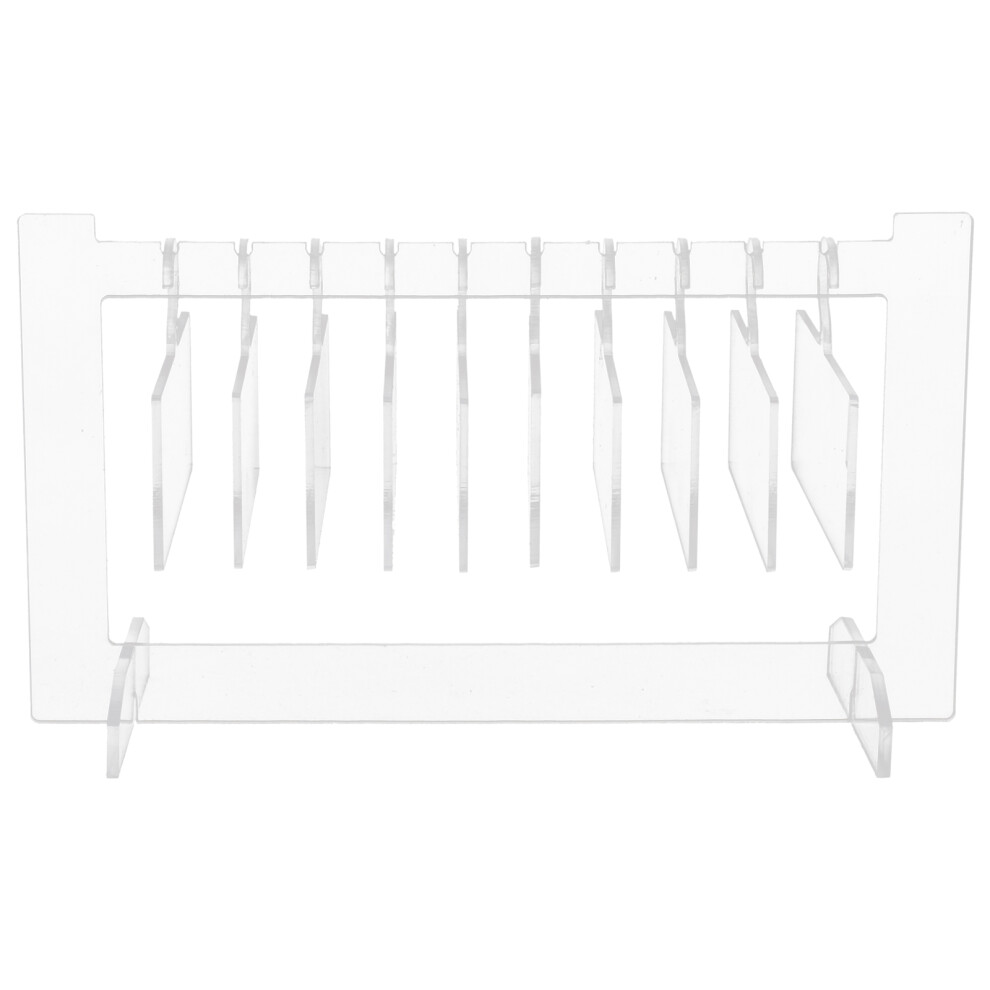Iplusmile 5Sets Acrylic Nail Tips Display Stand Reusable Nail Art Display Board