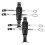 4Pcs Extinguisher Mount Bracket Wall Holder for Residential 3