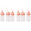 6Pièces Range Lait Poudre Bébé Rose Triple Couche Empilable 6