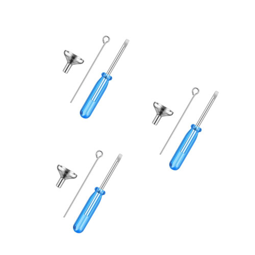 3Sets Portable Mini Funnels Assorted Color for Urn Ashes Filling Kit 2